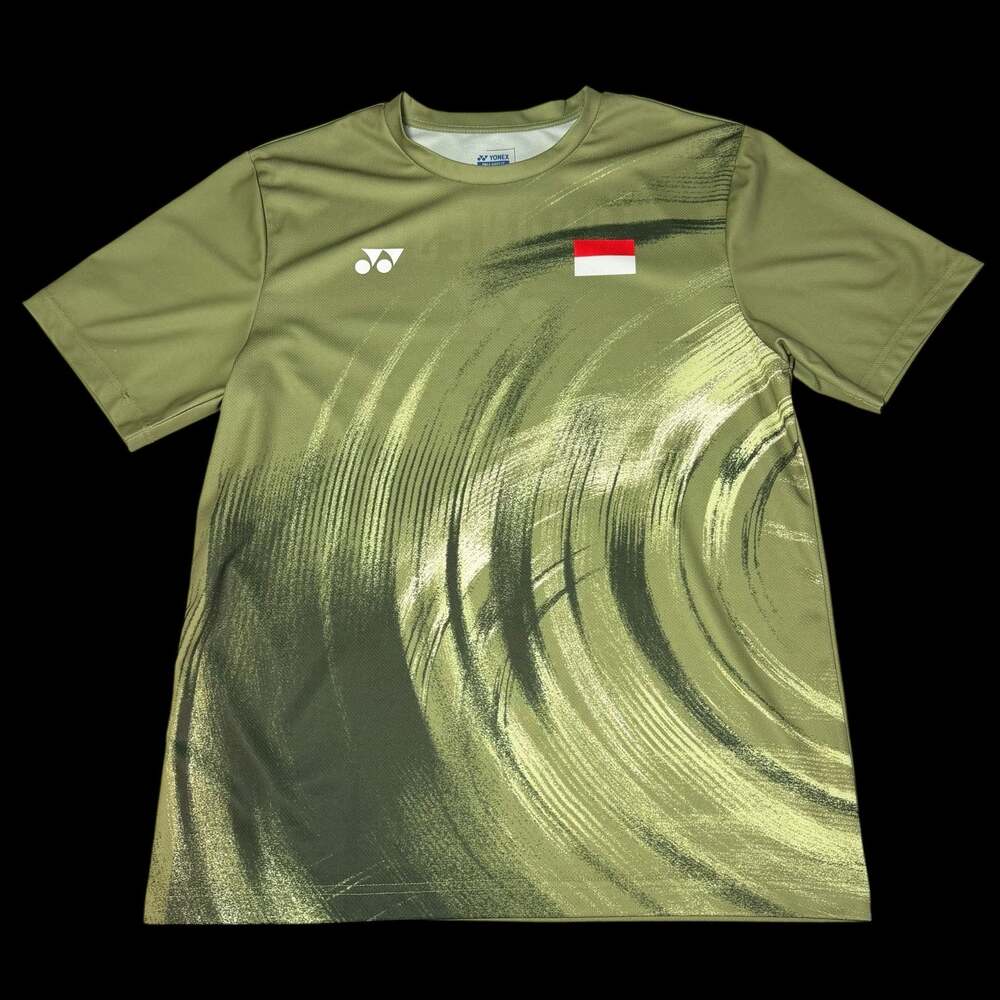 Yonex Tru-Breeze Indonesia Edition Badminton Round Neck Performance Jersey